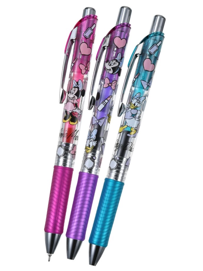 Disney Store Exclusive x Pentel EnerGel 0.5mm 3-Pc. Pen Set - Minnie and Daisy Disney Store Exclusive x Pentel EnerGel 0.5mm 3-Pc. Pen Set - Minnie and Daisy